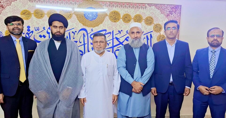 علامہ شبیر میثمی سے ہیڈ اسلامک فائنانس سیکیوریٹیز اینڈ ایکسچینج کمیشن آف پاکستان کی ملاقات