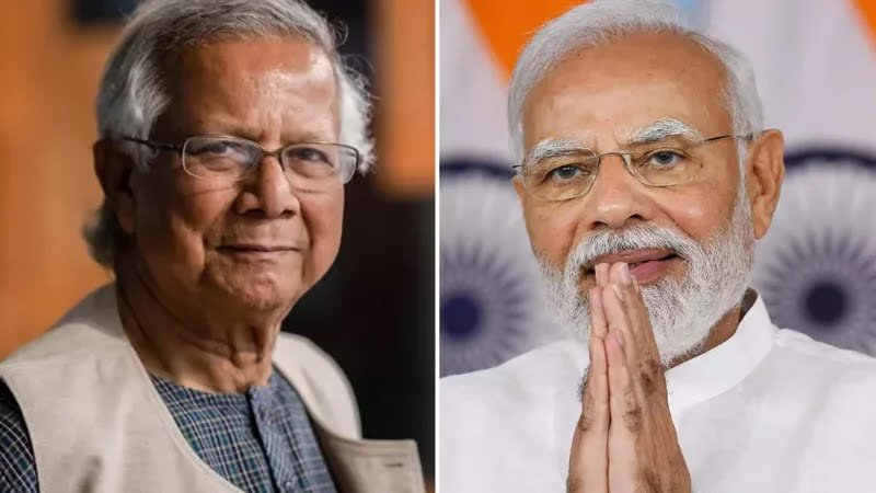 ড. ইউনূসকে শুভকামনা জানিয়ে যে বার্তা দিলেন মোদি ড. ইউনূস (বামে) ও ভারতের প্রধানমন্ত্রী নরেন্দ্র মোদি