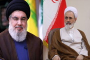 Ayatollah Arafi offers Condolences to Seyyed Hassan Nasrallah