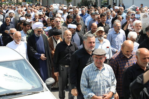 photos/La marche du peuple d'Ourmia, en soutien au peuple opprimé de Gaza