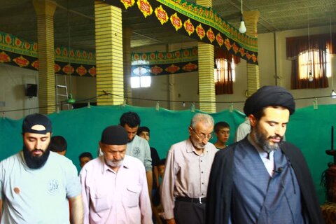 تصاویر/ اولین روز اردوی جهادی حوزه علمیه استان قزوین در روستای حسین آباد