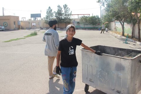 تصاویر/ اولین روز اردوی جهادی حوزه علمیه استان قزوین در روستای حسین آباد