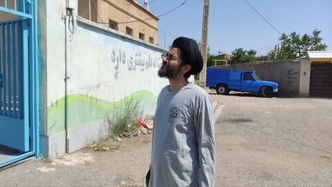 تصاویر/ گزارش تصویری روز دوم اردوی جهادی حوزه علمیه استان قزوین در روستای حسین آباد