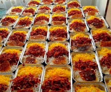 پخت و توزیع ۲۰ هزار پرس غذای در ماه مبارک رمضان در بندر دیر