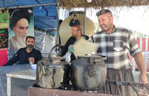 تصاویر/ تردد زائرین اربعین حسینی از مرز باشماق استان کردستان