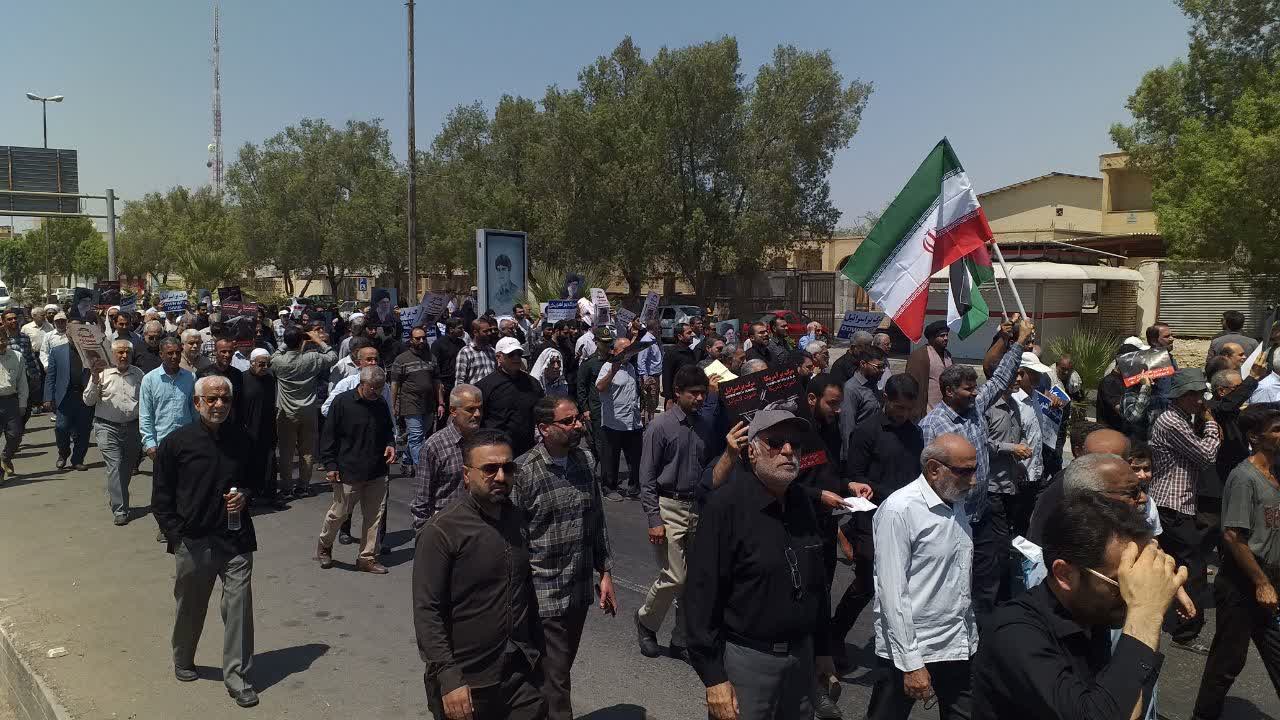 فیلم| راهپیمایی جمعه خشم در بوشهر