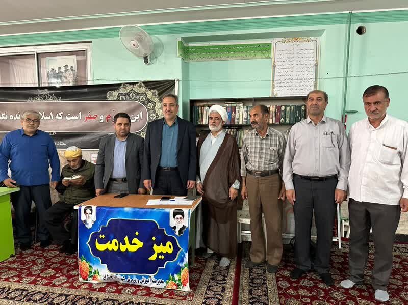 میز خدمت، خدمتی شایسته از مدیران ادارات چناران+ عکس