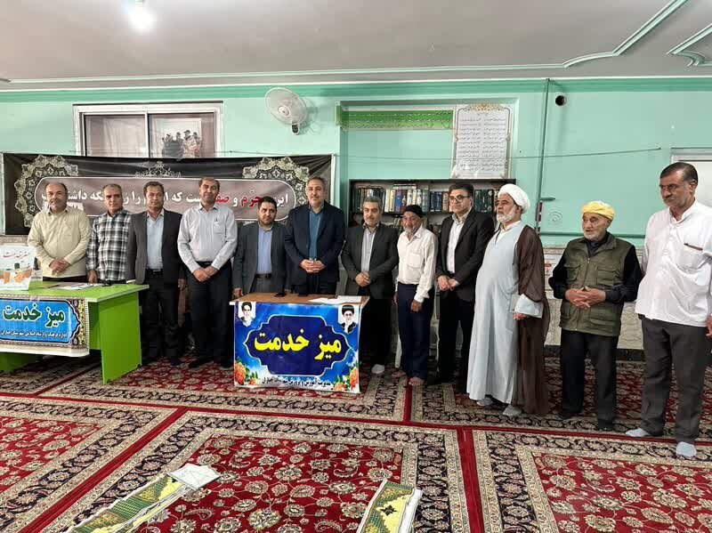 میز خدمت، خدمتی شایسته از مدیران ادارات چناران+ عکس