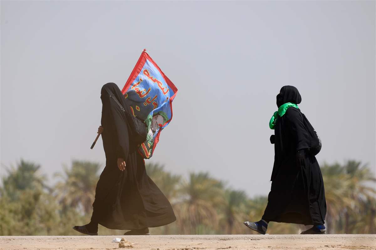 Hearts flew before their steps to visit Karbala