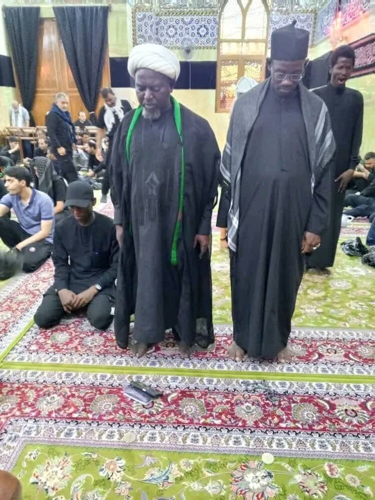 حضور شخصیت ها سرشناس آفریقا در راه پیمایی اربعین +تصاویر