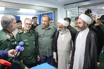 تصاویر/افتتاح بیمارستان فوق تخصصی نیروی زمینی سپاه در مهران