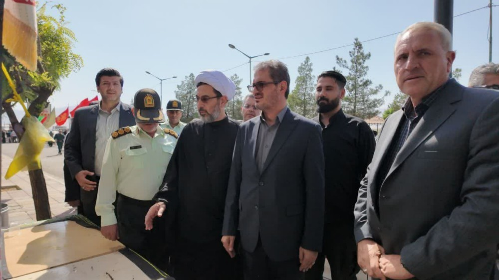 تصاویر/بازدید استاندار کردستان از موکب شهدای شهرستان کامیاران