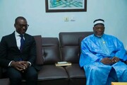 Muslim Ambassador of Côte d'Ivoire to Germany Meets with Islamic Council Pres.