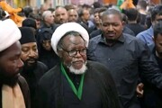 Présence de Cheikh Zakzaky à la procession d'Arbaeen à Karbala