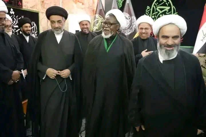 Présence de Cheikh Zakzaky à la procession d'Arbaeen à Karbala