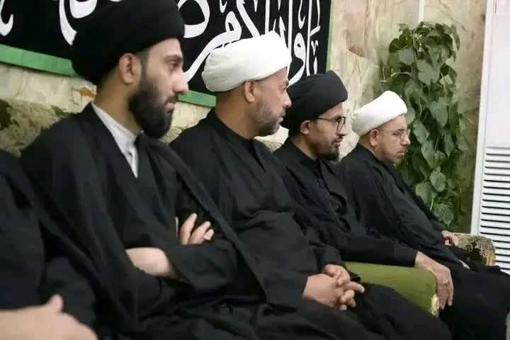 حضور شیخ زکزاکی در راه پیمایی اربعین حسینی در کربلا + تصاویر