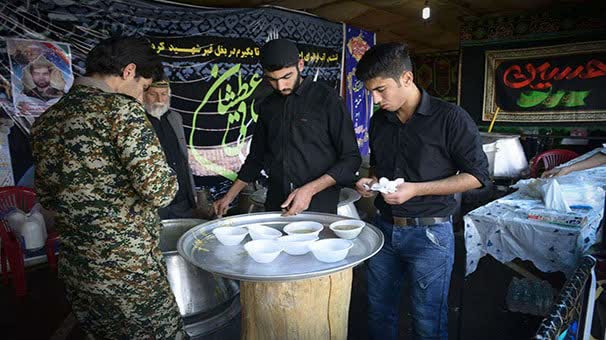 خدمات رسانی ۱۰۰ موکب لرستانی به زائران اربعین