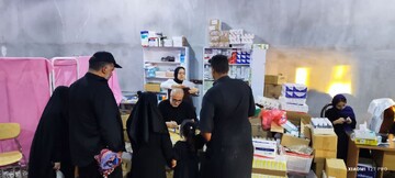 تصاویر/ استمرار خدمات رسانی درمانگاه پزشکی شهدای عاشورای نقده در مسیر نجف و کربلا