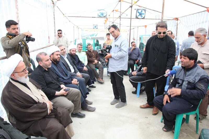 بازدید ۱۶ ساعته امام جمعه کرمانشاه از مواکب شرق استان+ عکس