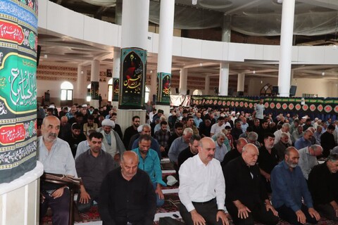 تصاویر/اقامه نماز جمعه در شهرستان نظرآباد