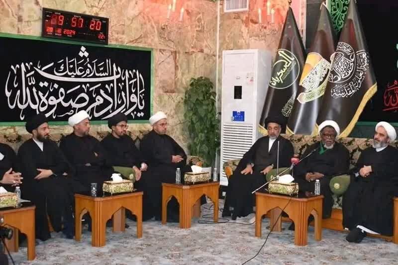 دیدار شیخ زکزاکی با جمعی از علما، اساتید و نخبگان حوزه های علمیه عراق+ تصاویر