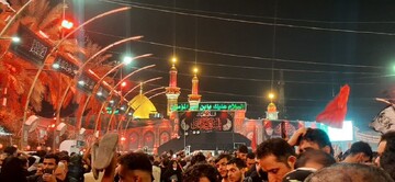 فیلم| عزاداری هموطنان آذری زبان در بین الحرمین