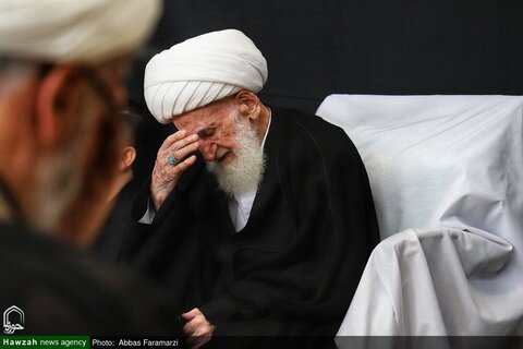 photos/Cérémonie de deuil le jour de l'Arbaeen d'Hosseini dans les maisons des érudits