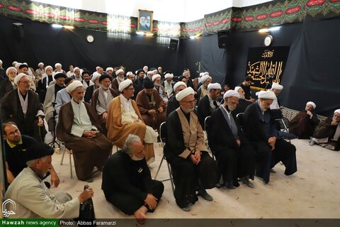 photos/Cérémonie de deuil le jour de l'Arbaeen d'Hosseini dans les maisons des érudits