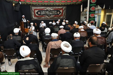 photos/Cérémonie de deuil le jour de l'Arbaeen d'Hosseini dans les maisons des érudits