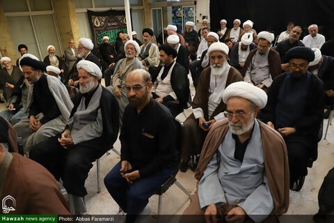 photos/Cérémonie de deuil le jour de l'Arbaeen d'Hosseini dans les maisons des érudits