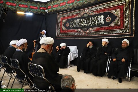 photos/Cérémonie de deuil le jour de l'Arbaeen d'Hosseini dans les maisons des érudits