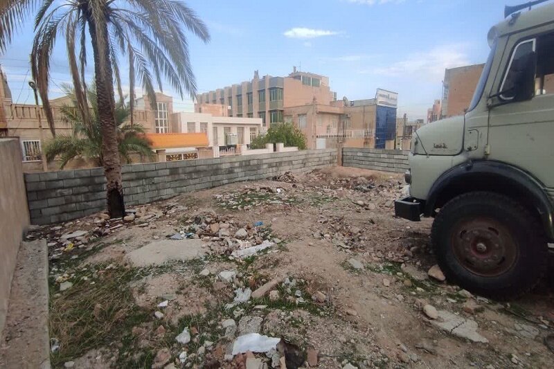 احیاء زمین موقوفه مدرسه علمیه امام صادق(ع) قصرشیرین