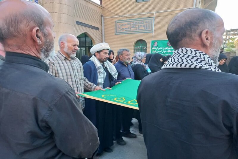 حسینیه باب الحوائج(ع) کرمانشاه میزبان زائرین برگشتی از اربعین حسینی(ع)