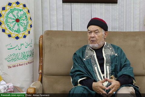 Photos/ Rencontre de Seyyed Mohammad Tijani Samavi avec le secrétaire général de l'Assemblée mondiale d'Ahl al-Bayt (que la paix soit sur lui)