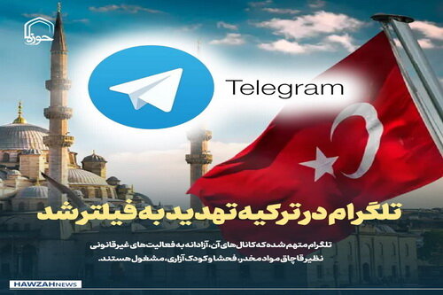 عکس نوشت| ترکیه تلگرام را به فیلترینگ تهدید کرد