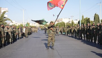 تصاویر/ حرکت هیئت های عزاداری نیروهای مسلح در یزد