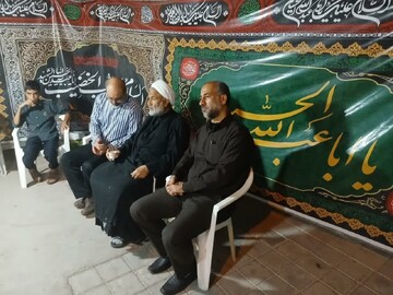 تصاویر/ بازدید امام جمعه برازجان از مجالس دهه آخر ماه صفر
