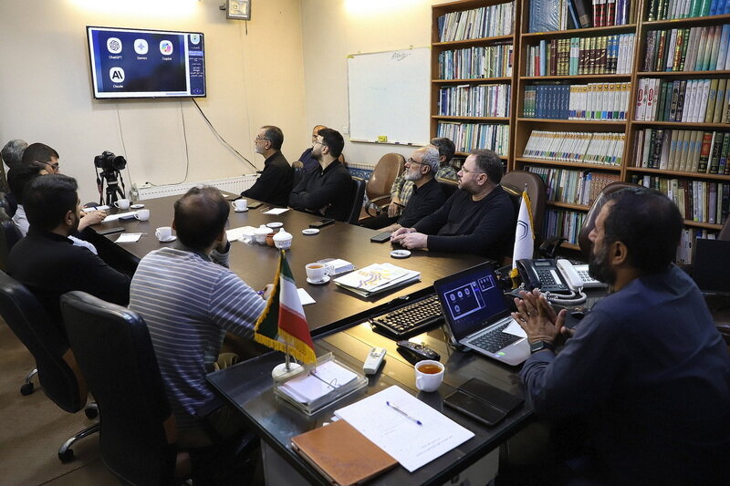 Artificial Intelligence Workshop held at Hawzah News Agency