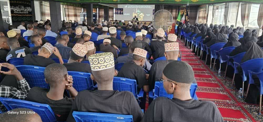 مراسم عزاداری ایام پایانی ماه صفر در تانزانیا برگزار شد