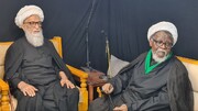 Sheikh Ibrahim Zakzaky meets with Grand Ayat. Bashir Al-Najafi