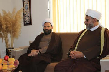 تصاویر/ دیدار دبیر شورای برنامه ریزی مدارس علوم دینی اهل سنت کشور با امام جمعه دهگلان