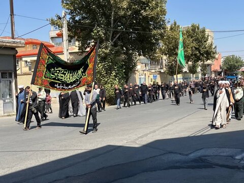 تصاویر/ عزاداری مردم شهرستان چایپاره در سالروز شهادت امام رضا (ع)