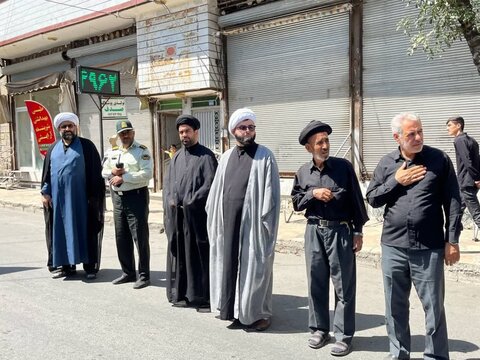 تصاویر/ عزاداری مردم شهرستان چایپاره در سالروز شهادت امام رضا (ع)