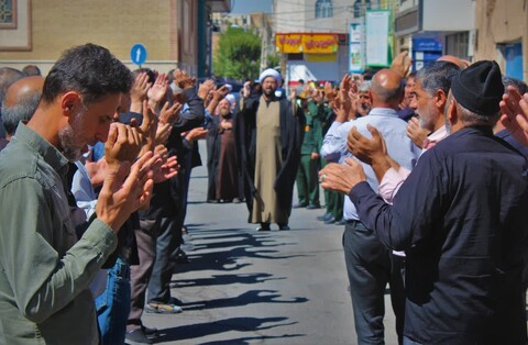 تصاویر/ دسته عزاداری شهادت امام رضا (ع) در اشتهارد