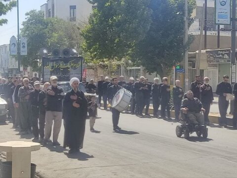 تصاویر/ اقامه عزای شهادت امام رضا (ع) در شهرستان قروه