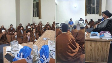 طلاب مدارس جامعةالمنتظر پاکستان ردای خدمت و تعلیم گرفتند