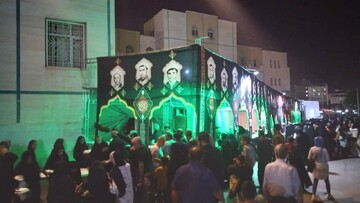 خدمتگزاری به زائران رضوی در موکب شهدای روحانی مرکز مدیریت حوزه علمیه خراسان