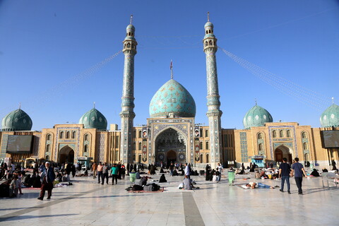 تصاویر/ مراسم ندبه انتظار مسجد مقدس جمکران