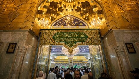 ضریح امام حسین (علیه السلام) در روز اول ماه ربیع الاول