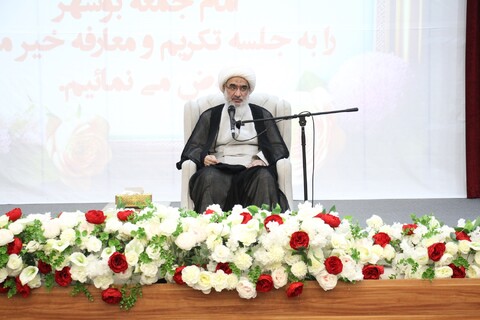 تصاویر/ آیین تکریم و معارفه امام جمعه عسلویه